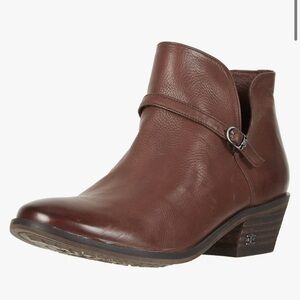 Sam Edelman Brown Leather Ankle Booties - Size 8.5. NWOT
